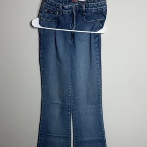 Stylish Blue Boot Cut Women's Jeans 8